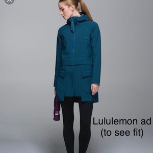 Lululemon Rain it Shine Jacket - Alberta Lake